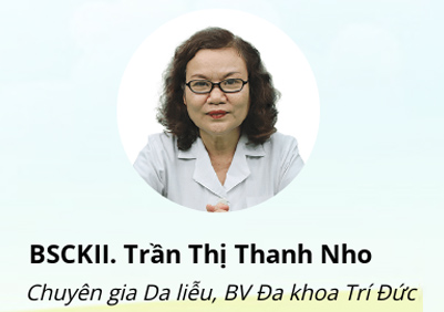 Theo BSCKII Da liễu Trần Thị Thanh Nho
